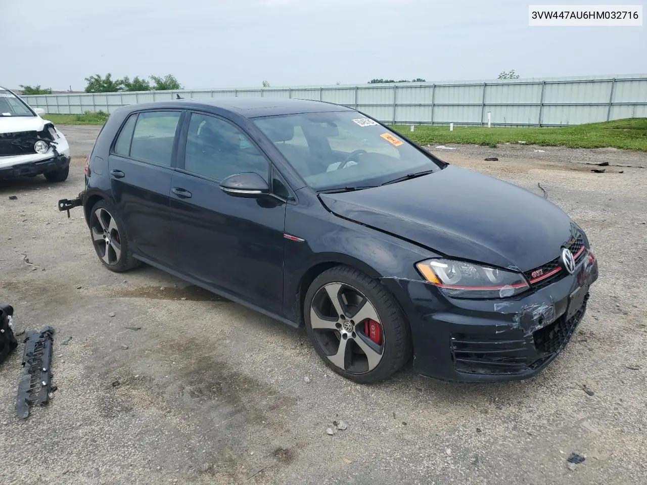 2017 Volkswagen Gti S/Se VIN: 3VW447AU6HM032716 Lot: 60495105
