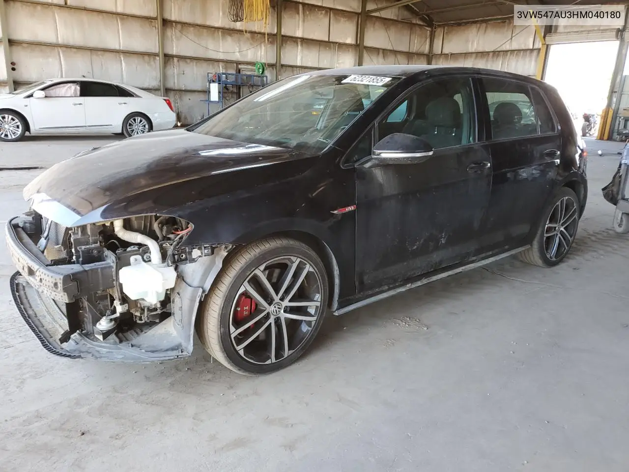 2017 Volkswagen Gti Sport VIN: 3VW547AU3HM040180 Lot: 62321855