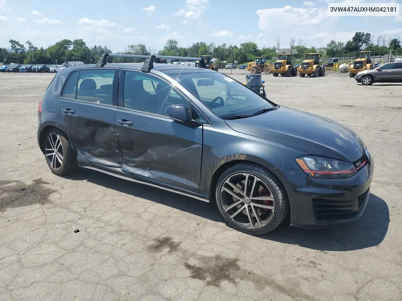 2017 Volkswagen Gti S/Se VIN: 3VW447AUXHM042181 Lot: 62367045
