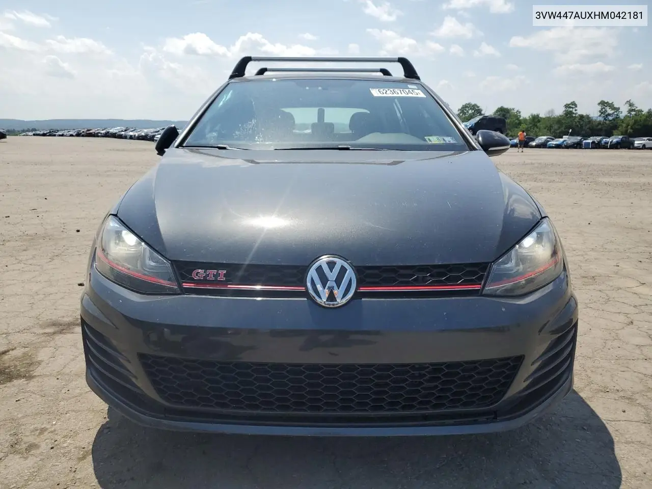 2017 Volkswagen Gti S/Se VIN: 3VW447AUXHM042181 Lot: 62367045