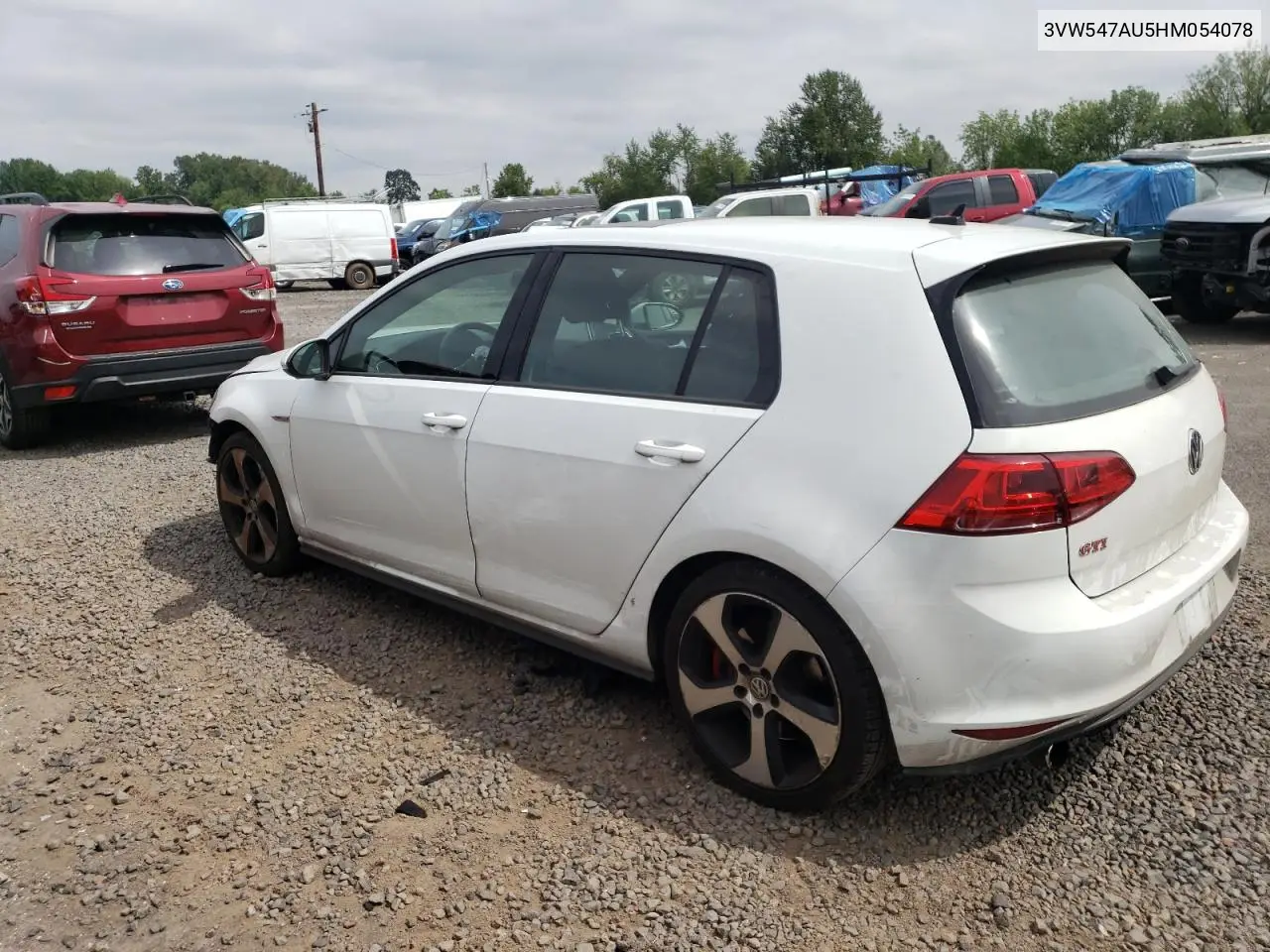 2017 Volkswagen Gti Sport VIN: 3VW547AU5HM054078 Lot: 62403535