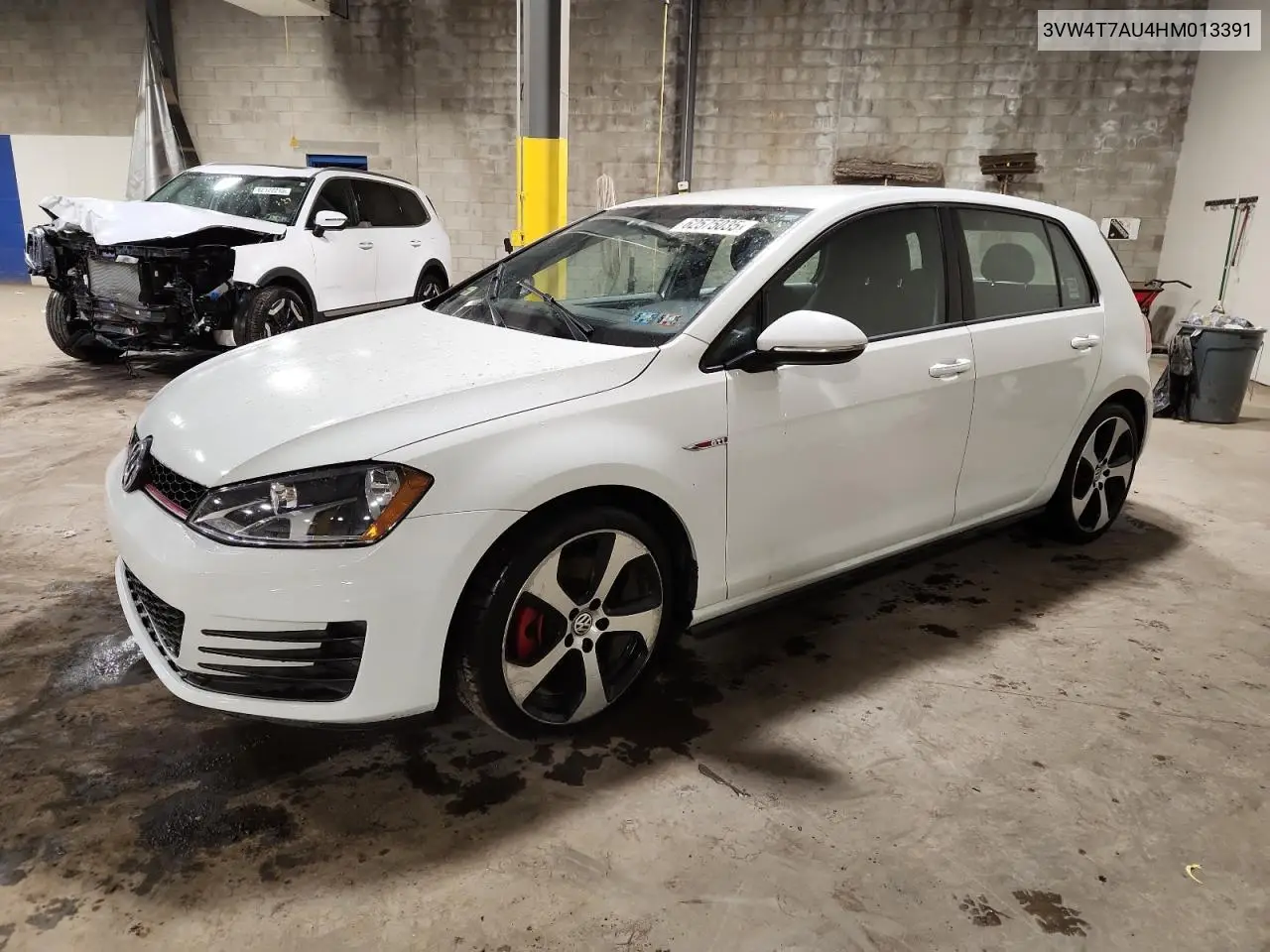 2017 Volkswagen Gti S VIN: 3VW4T7AU4HM013391 Lot: 62575035
