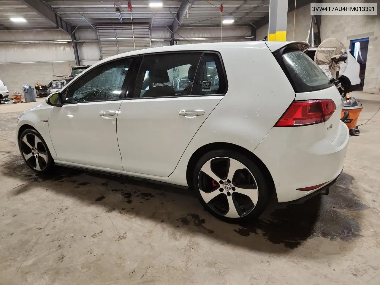 2017 Volkswagen Gti S VIN: 3VW4T7AU4HM013391 Lot: 62575035