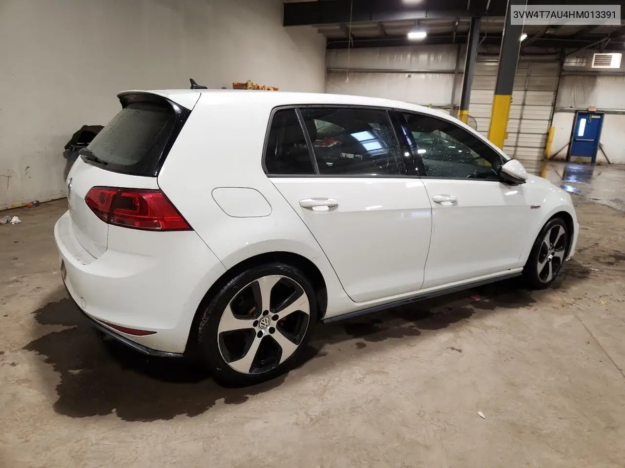2017 Volkswagen Gti S VIN: 3VW4T7AU4HM013391 Lot: 62575035