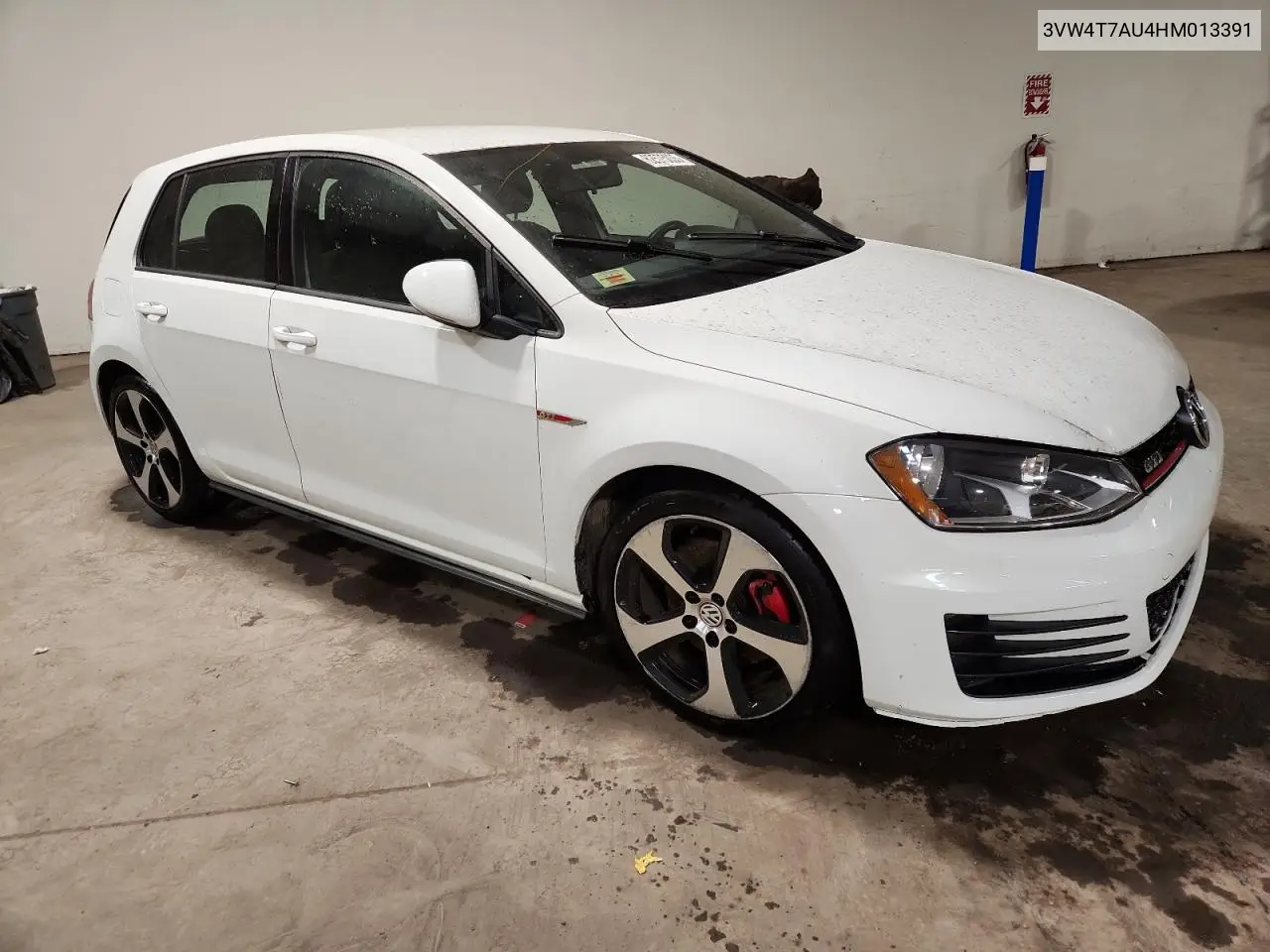 2017 Volkswagen Gti S VIN: 3VW4T7AU4HM013391 Lot: 62575035