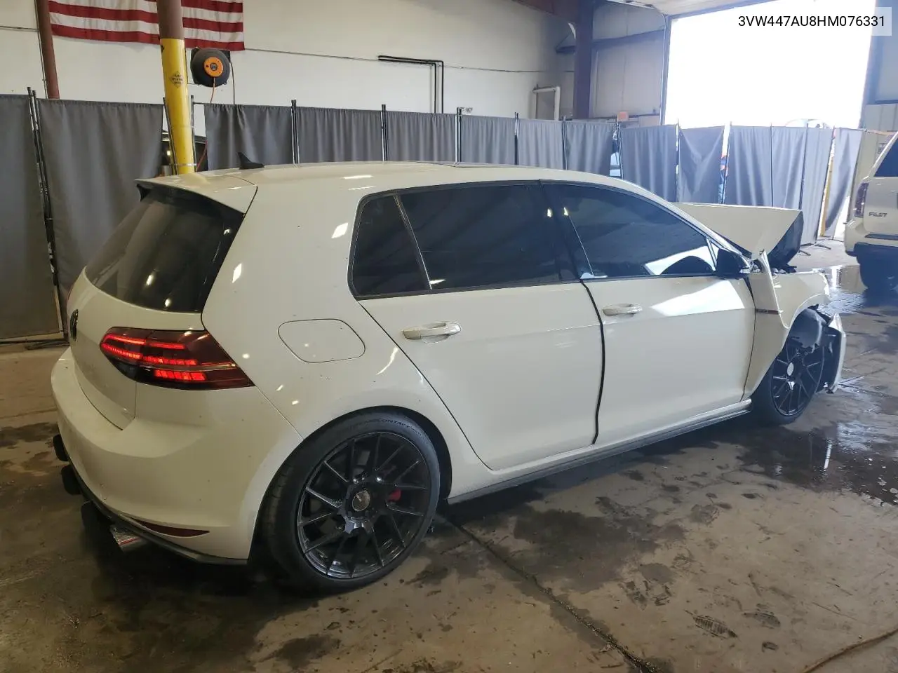 2017 Volkswagen Gti S/Se VIN: 3VW447AU8HM076331 Lot: 62652245