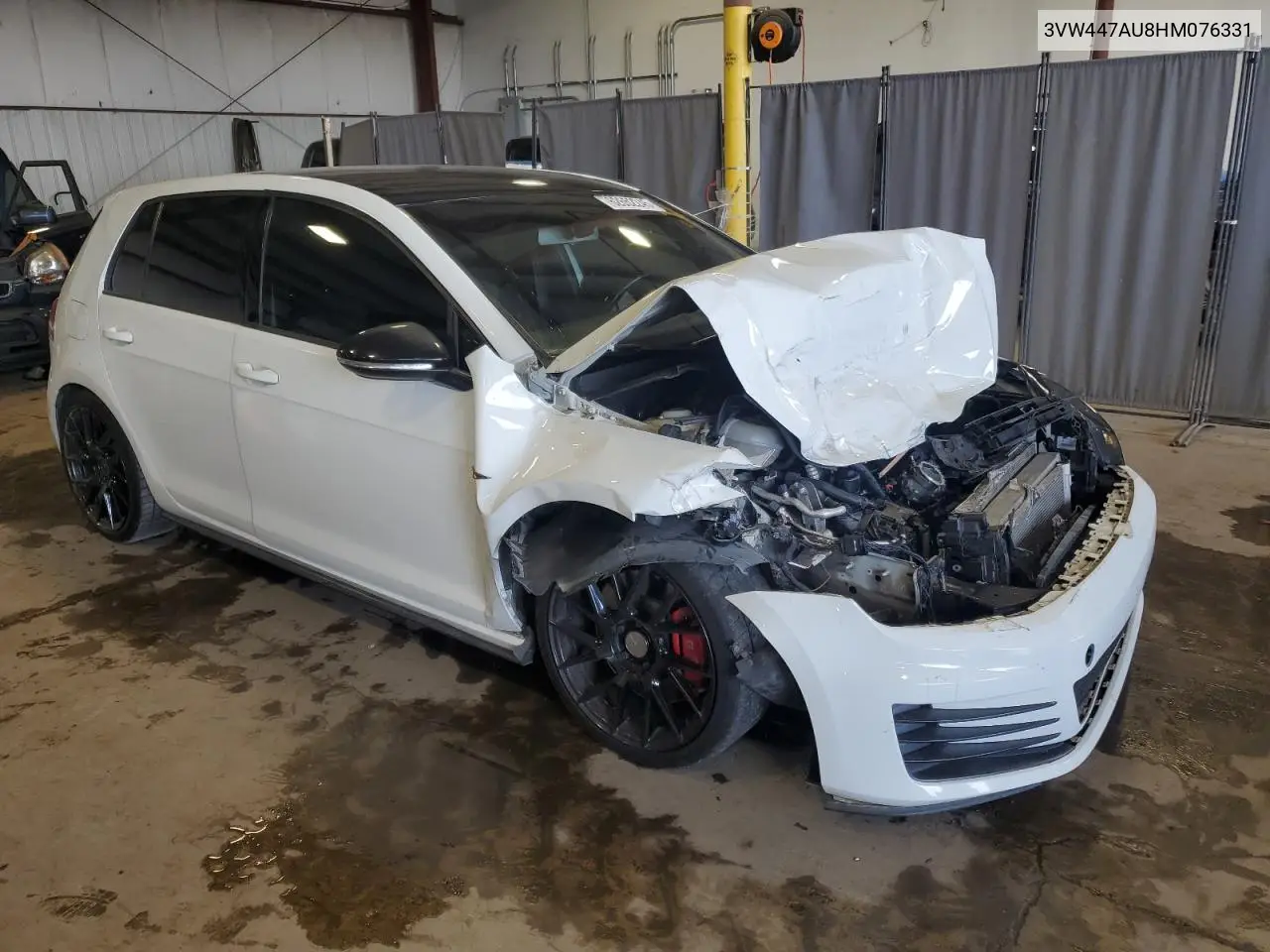 2017 Volkswagen Gti S/Se VIN: 3VW447AU8HM076331 Lot: 62652245