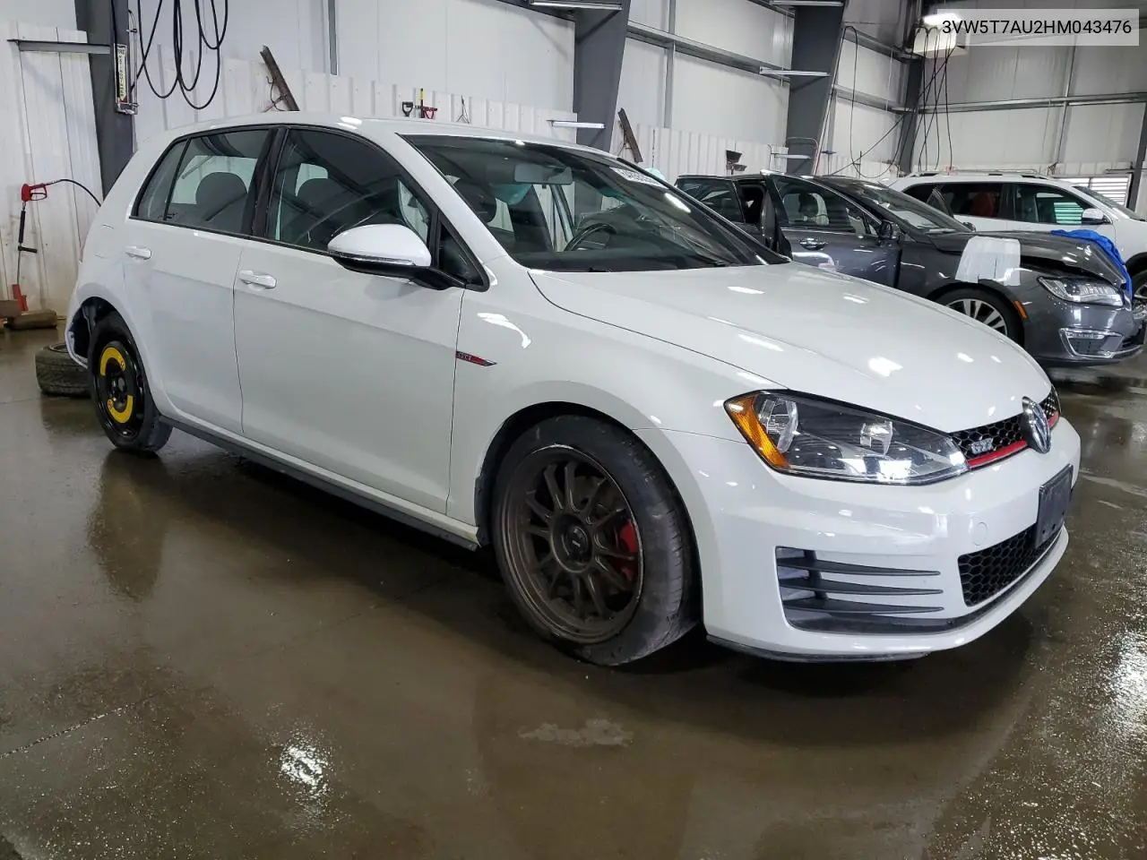 2017 Volkswagen Gti S VIN: 3VW5T7AU2HM043476 Lot: 64855355