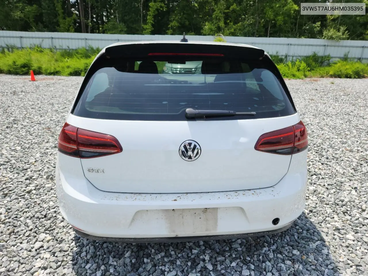 2017 Volkswagen Gti S VIN: 3VW5T7AU6HM035395 Lot: 65602375