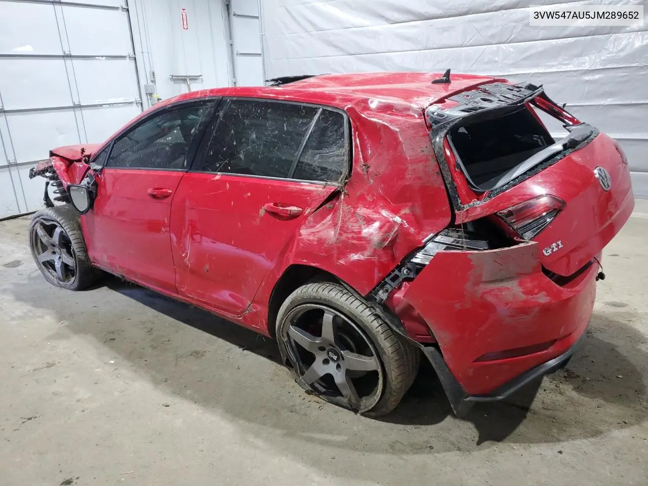 2018 Volkswagen Gti S VIN: 3VW547AU5JM289652 Lot: 48551395