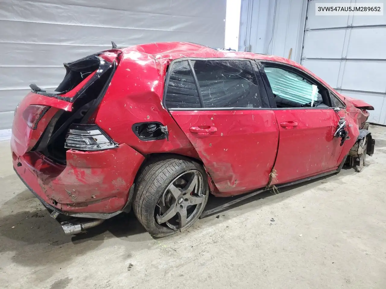 2018 Volkswagen Gti S VIN: 3VW547AU5JM289652 Lot: 48551395