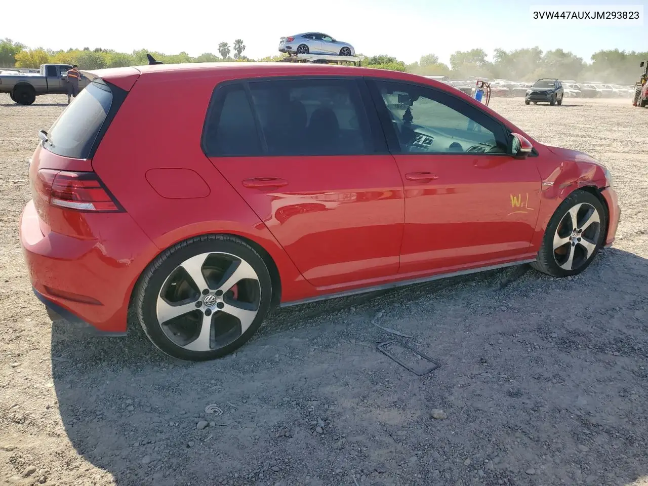 2018 Volkswagen Gti S/Se VIN: 3VW447AUXJM293823 Lot: 51998185