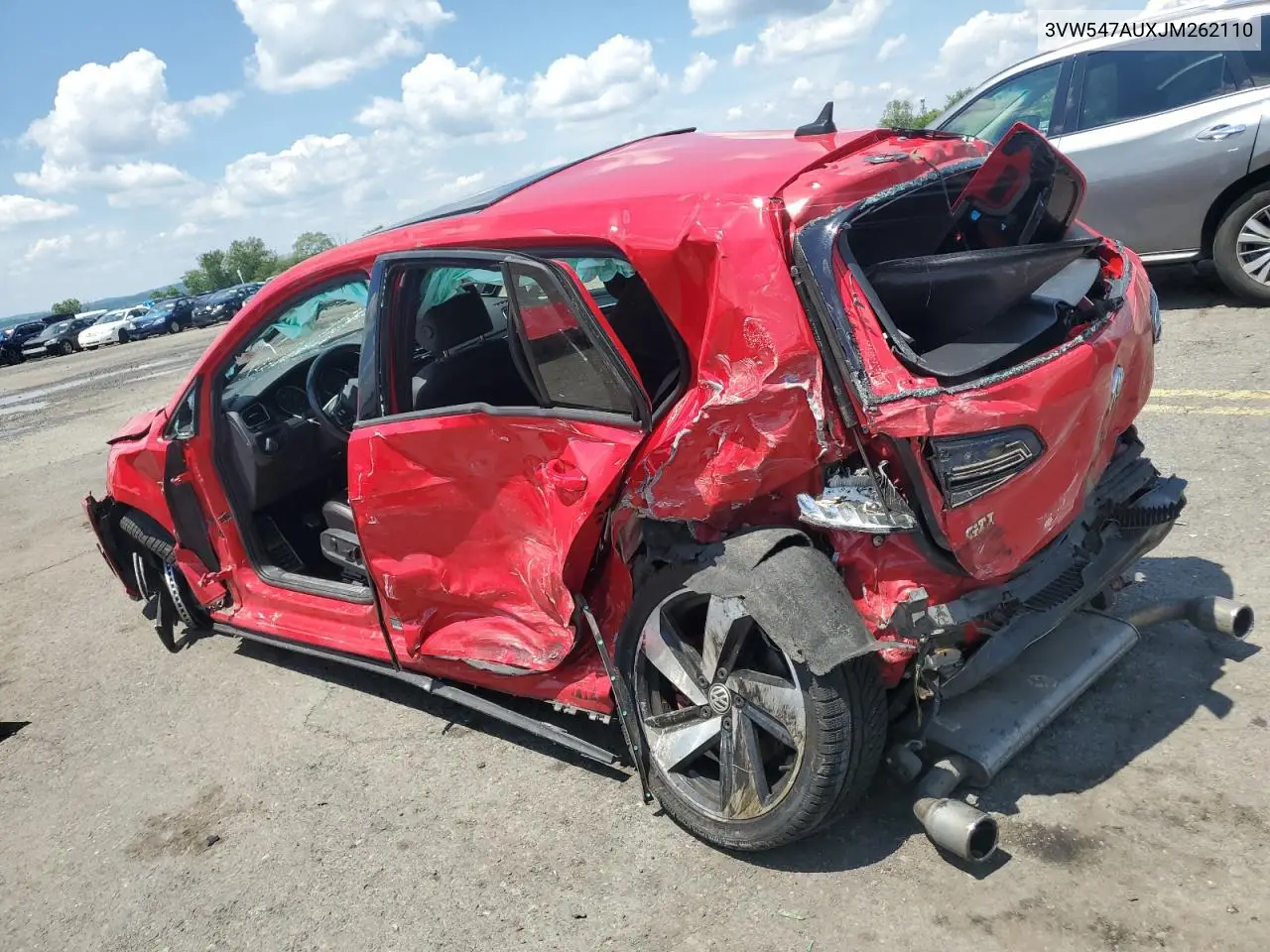 2018 Volkswagen Gti S VIN: 3VW547AUXJM262110 Lot: 58768155