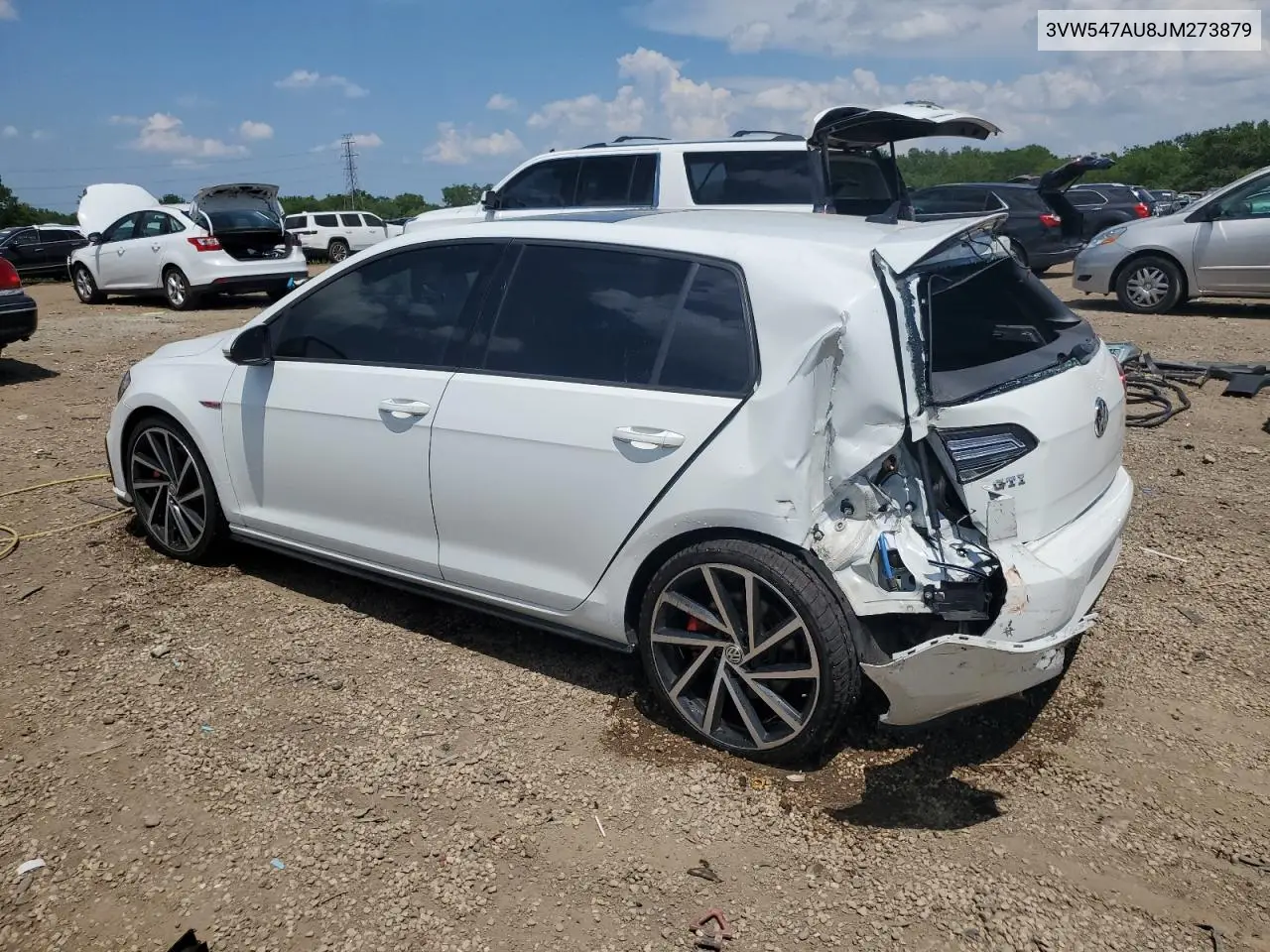 2018 Volkswagen Gti S VIN: 3VW547AU8JM273879 Lot: 62358125
