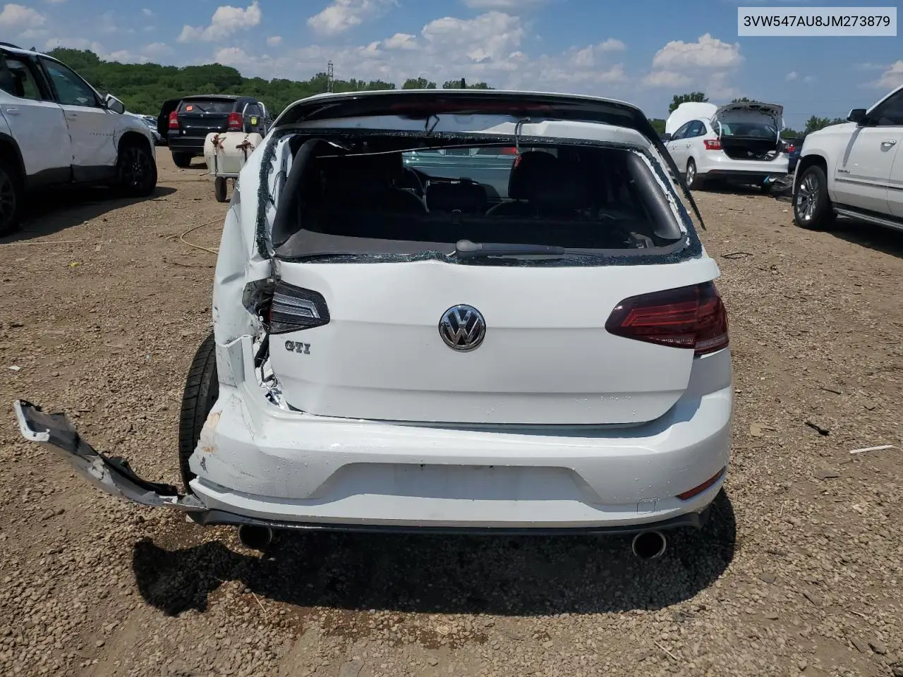 2018 Volkswagen Gti S VIN: 3VW547AU8JM273879 Lot: 62358125