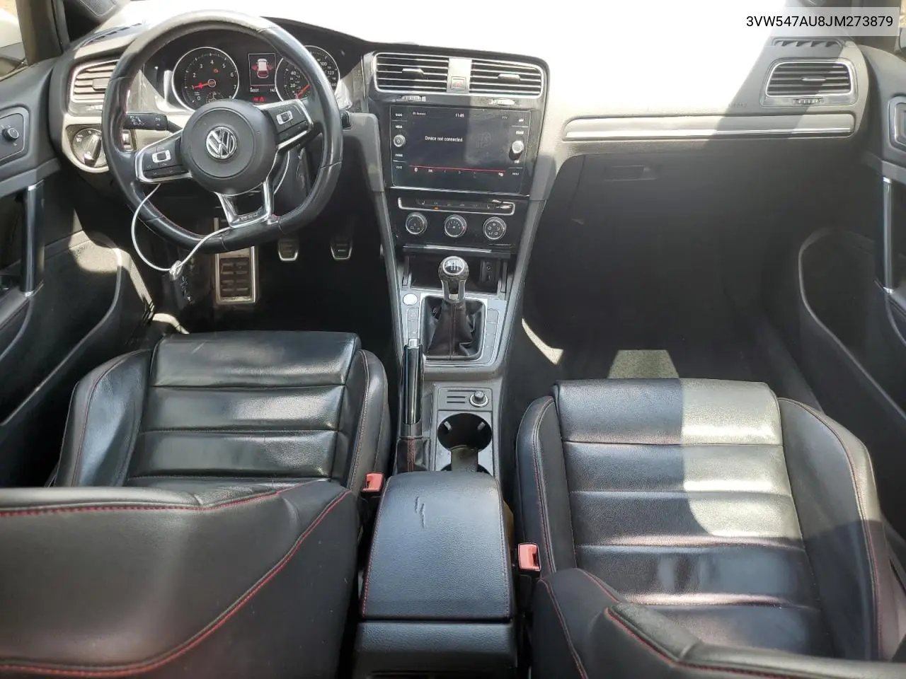 2018 Volkswagen Gti S VIN: 3VW547AU8JM273879 Lot: 62358125