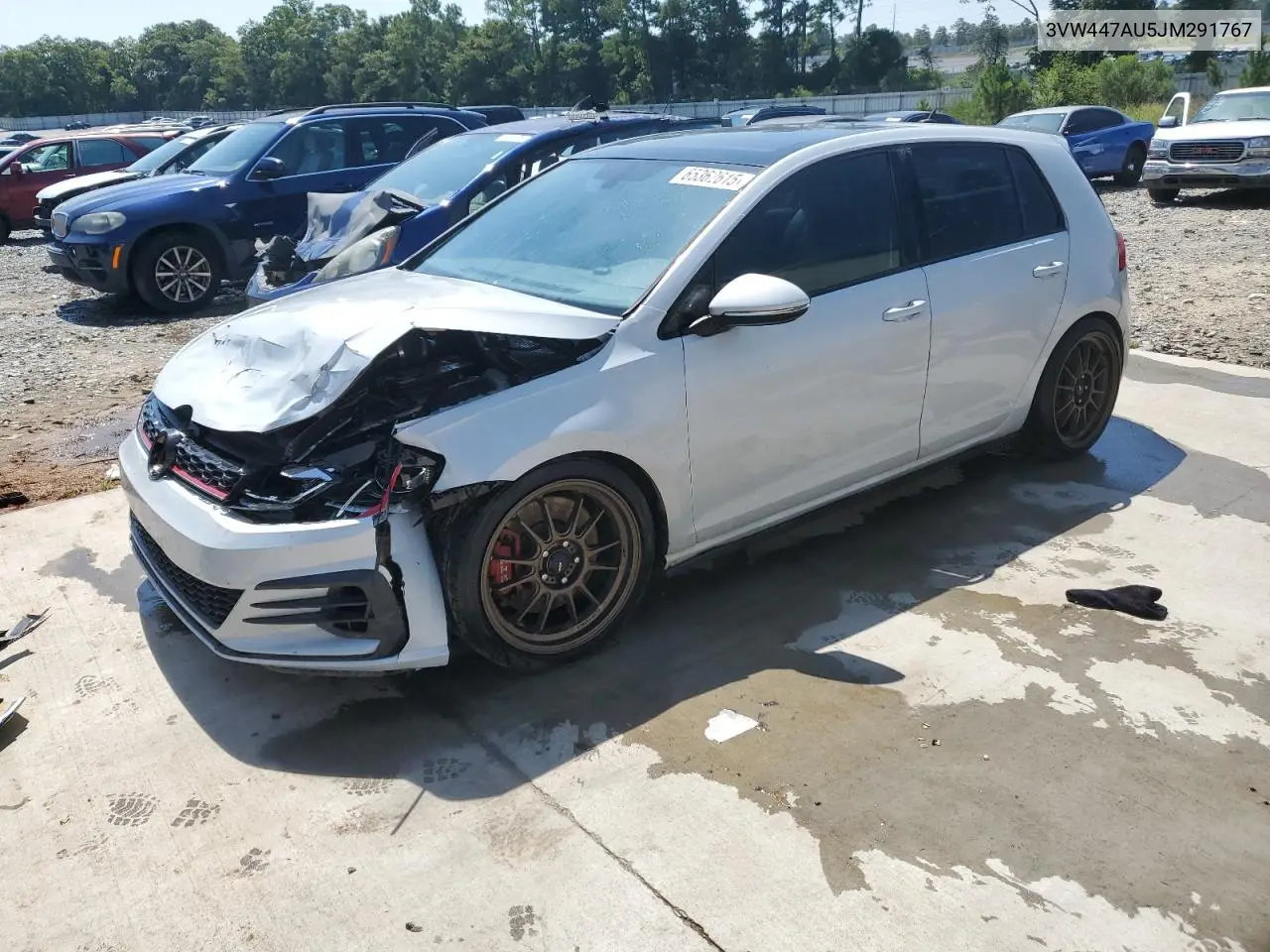 2018 Volkswagen Gti S/Se VIN: 3VW447AU5JM291767 Lot: 65362615