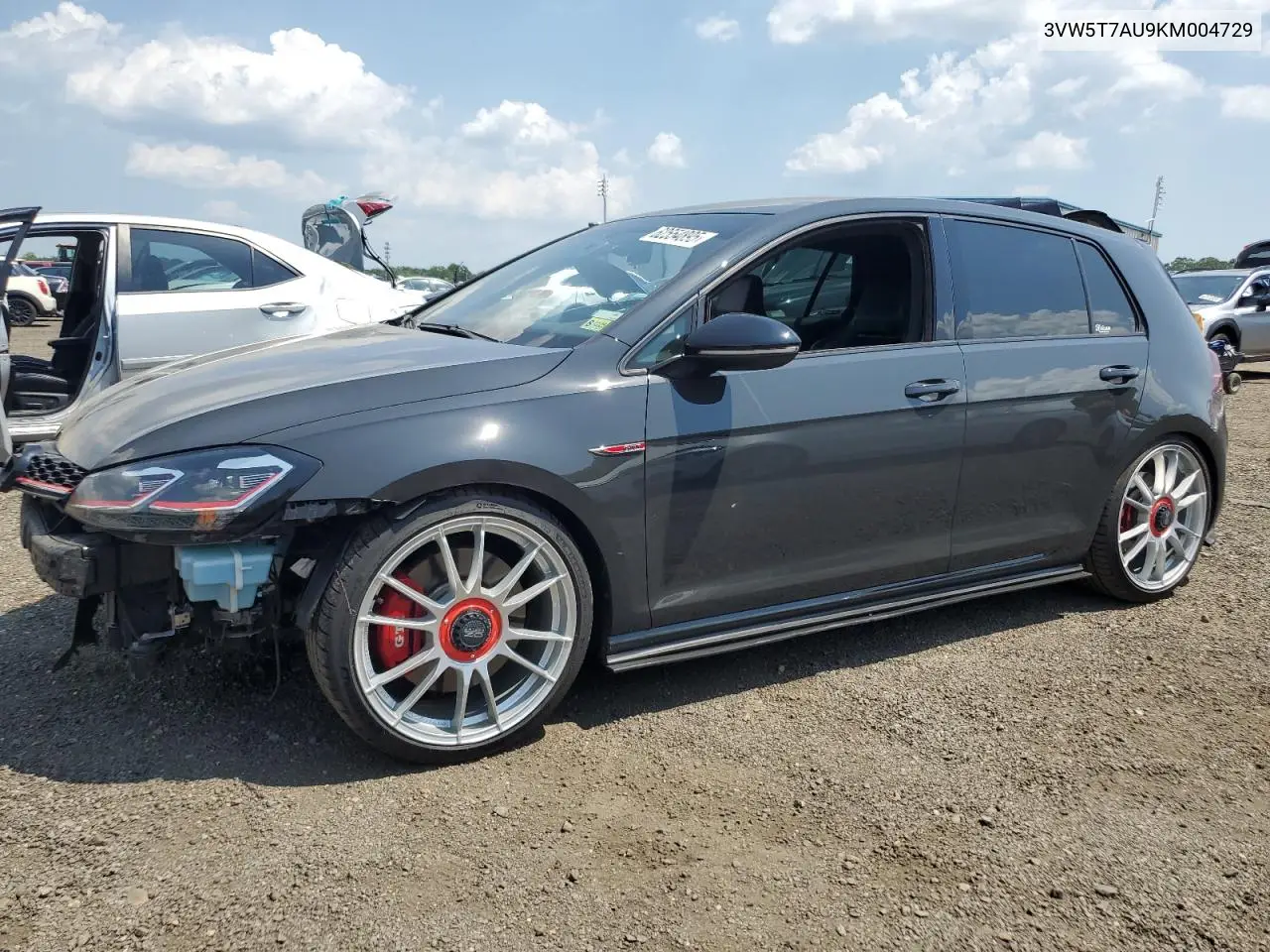 2019 Volkswagen Gti S VIN: 3VW5T7AU9KM004729 Lot: 62554895