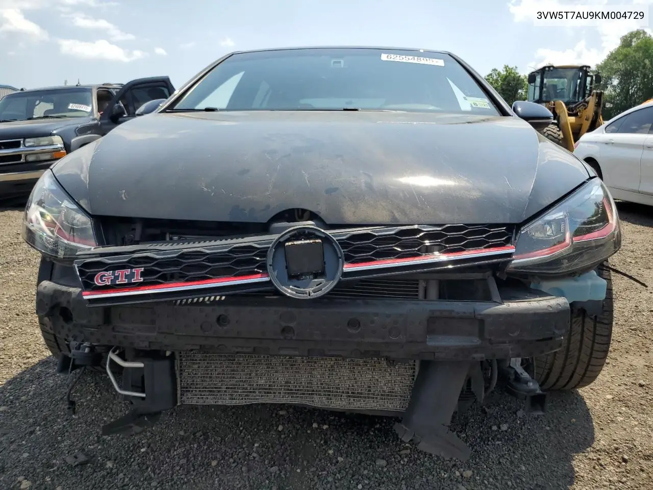 2019 Volkswagen Gti S VIN: 3VW5T7AU9KM004729 Lot: 62554895