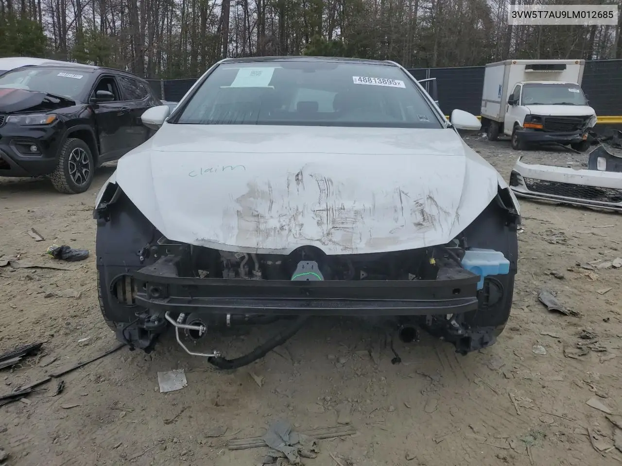 2020 Volkswagen Gti S VIN: 3VW5T7AU9LM012685 Lot: 48813895