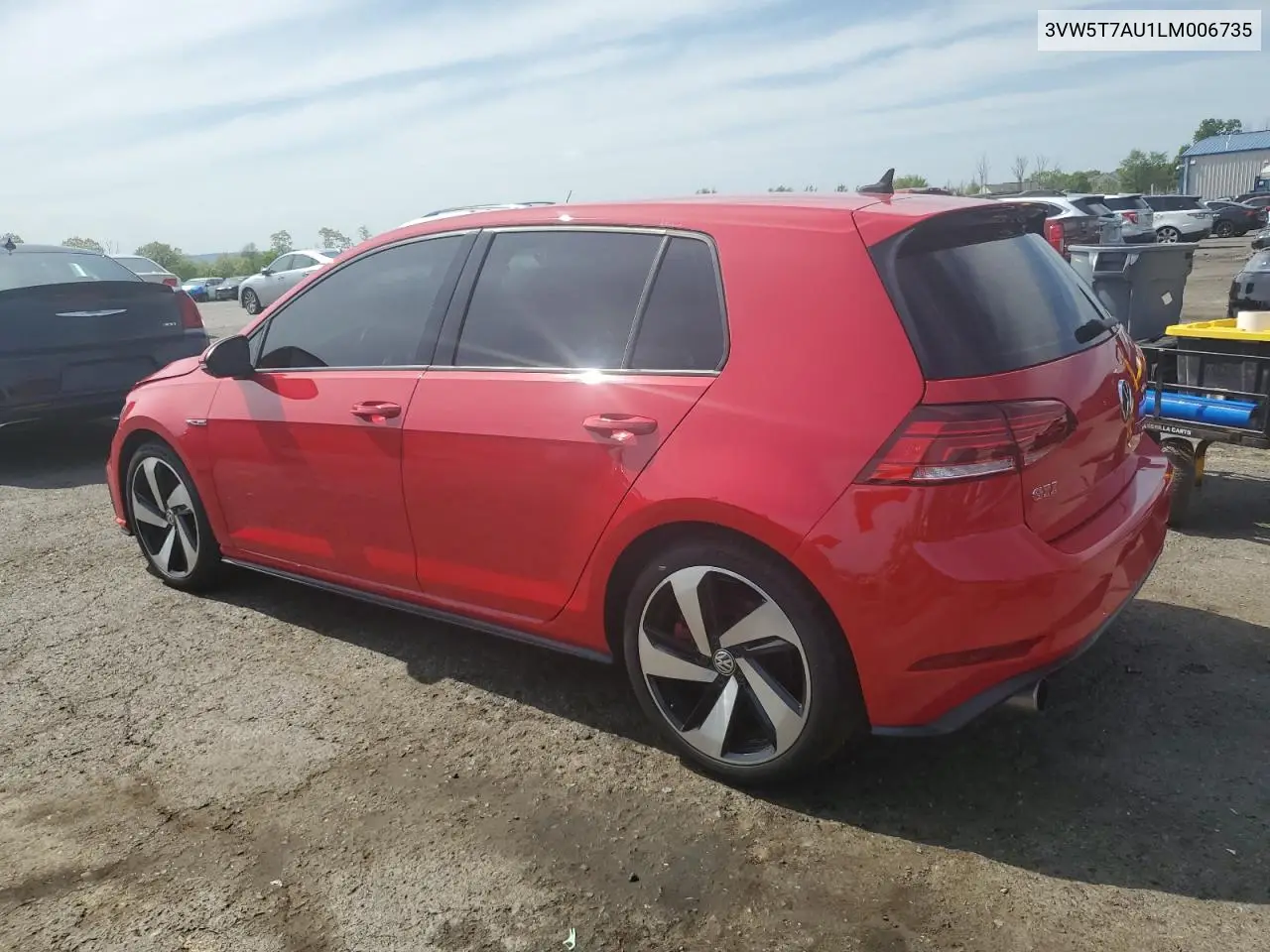 2020 Volkswagen Gti S VIN: 3VW5T7AU1LM006735 Lot: 56875825