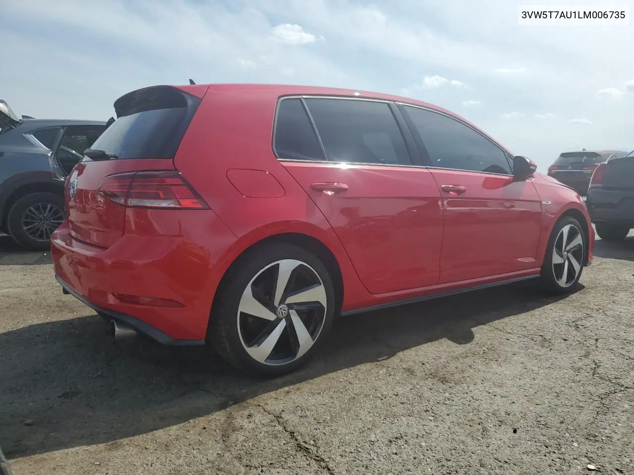 2020 Volkswagen Gti S VIN: 3VW5T7AU1LM006735 Lot: 56875825