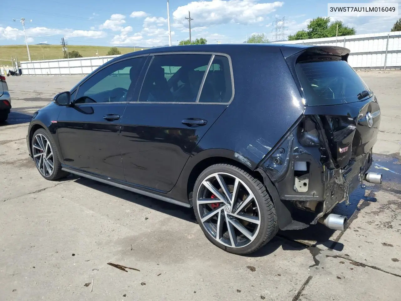 2020 Volkswagen Gti S VIN: 3VW5T7AU1LM016049 Lot: 62197785