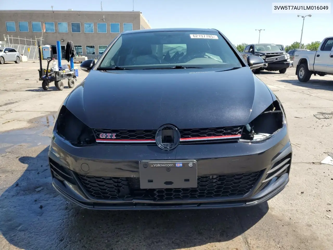 2020 Volkswagen Gti S VIN: 3VW5T7AU1LM016049 Lot: 62197785