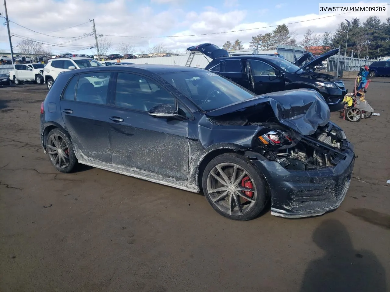 2021 Volkswagen Gti S VIN: 3VW5T7AU4MM009209 Lot: 42180085