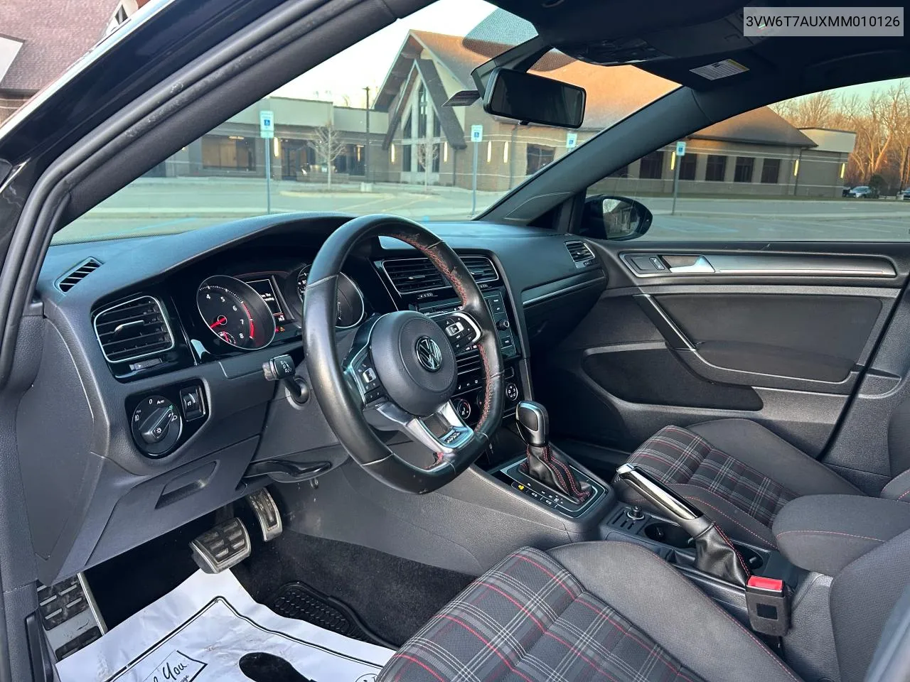 2021 Volkswagen Gti S VIN: 3VW6T7AUXMM010126 Lot: 88174265