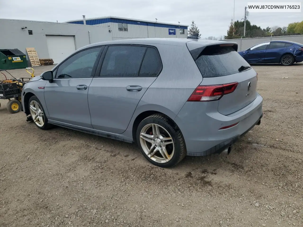 2022 Volkswagen Gti VIN: WVWJ87CD9NW176523 Lot: 54085575