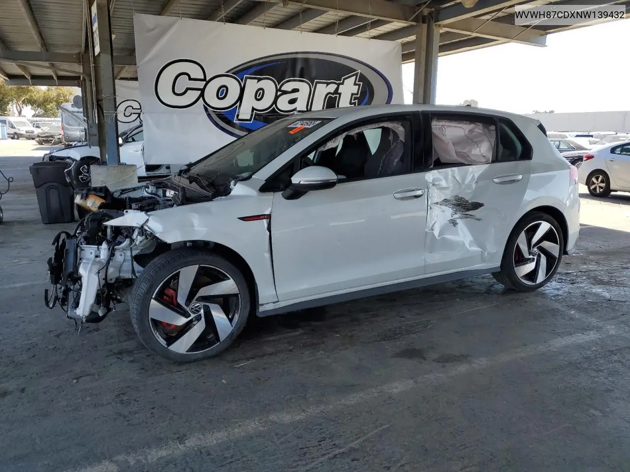2022 Volkswagen Gti S VIN: WVWH87CDXNW139432 Lot: 62145955