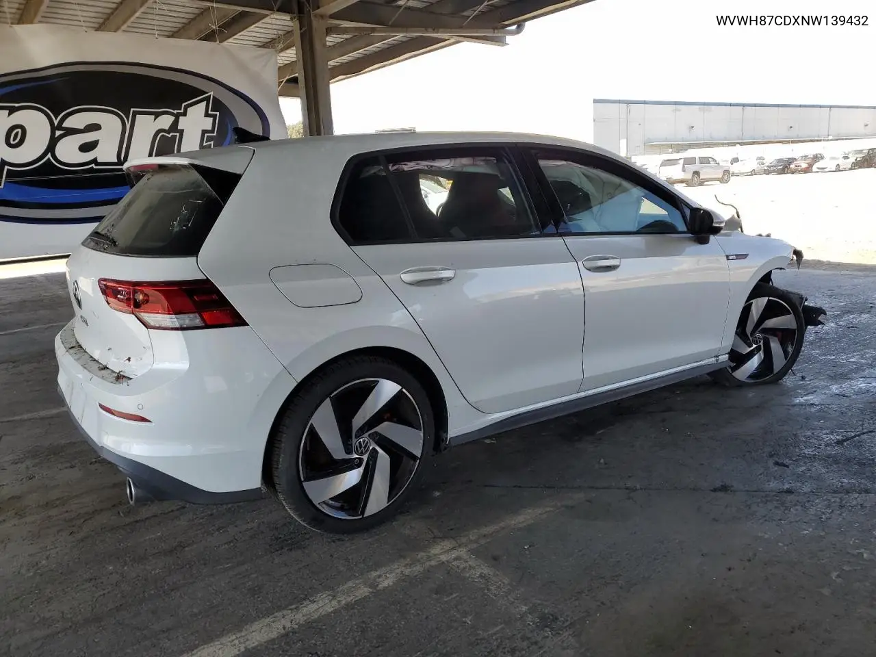 2022 Volkswagen Gti S VIN: WVWH87CDXNW139432 Lot: 62145955