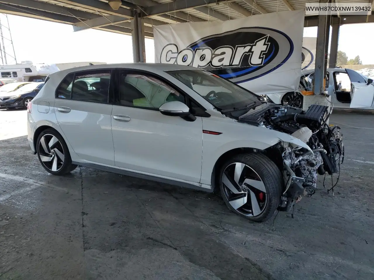 2022 Volkswagen Gti S VIN: WVWH87CDXNW139432 Lot: 62145955