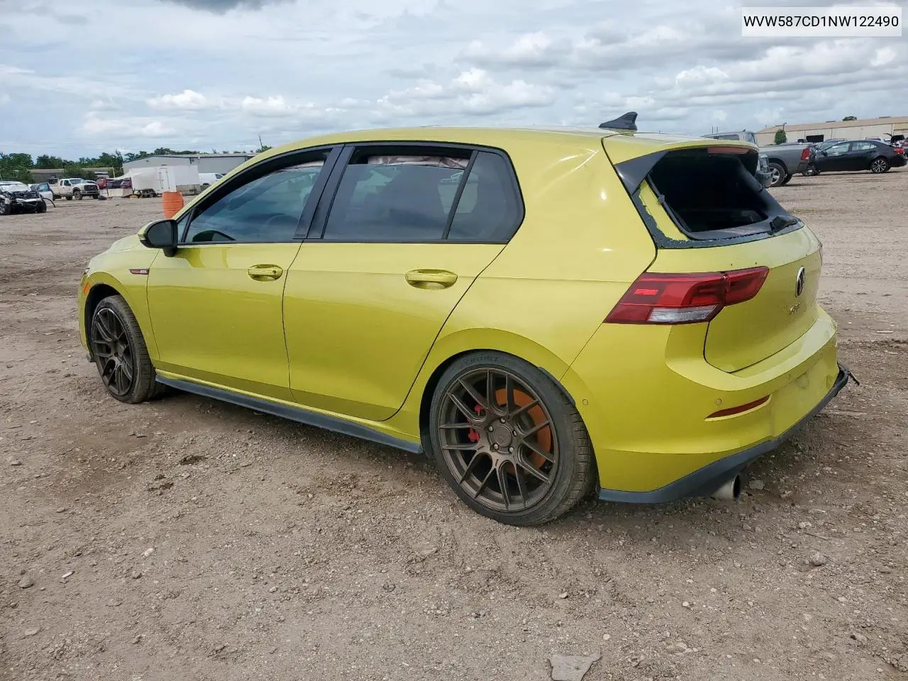 2022 Volkswagen Gti Autobahn VIN: WVW587CD1NW122490 Lot: 62611095
