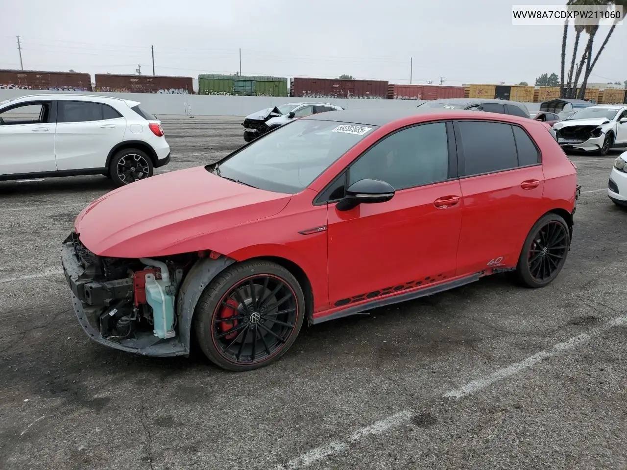2023 Volkswagen Gti 40Th Anniversary VIN: WVW8A7CDXPW211060 Lot: 59202685