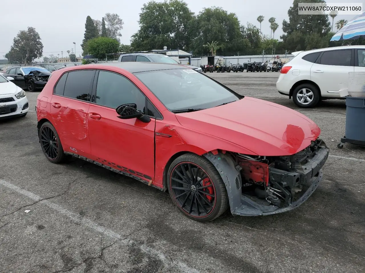 2023 Volkswagen Gti 40Th Anniversary VIN: WVW8A7CDXPW211060 Lot: 59202685