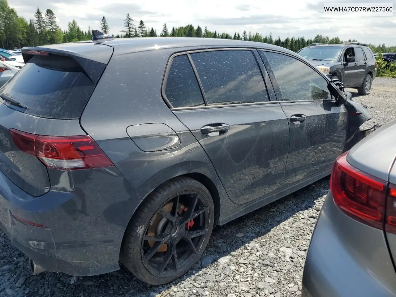 2024 Volkswagen Gti S VIN: WVWHA7CD7RW227560 Lot: 59842135