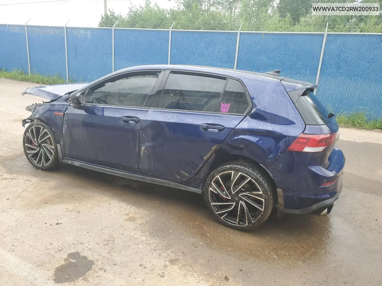 2024 Volkswagen Gti Autobahn VIN: WVWVA7CD2RW200933 Lot: 61070055