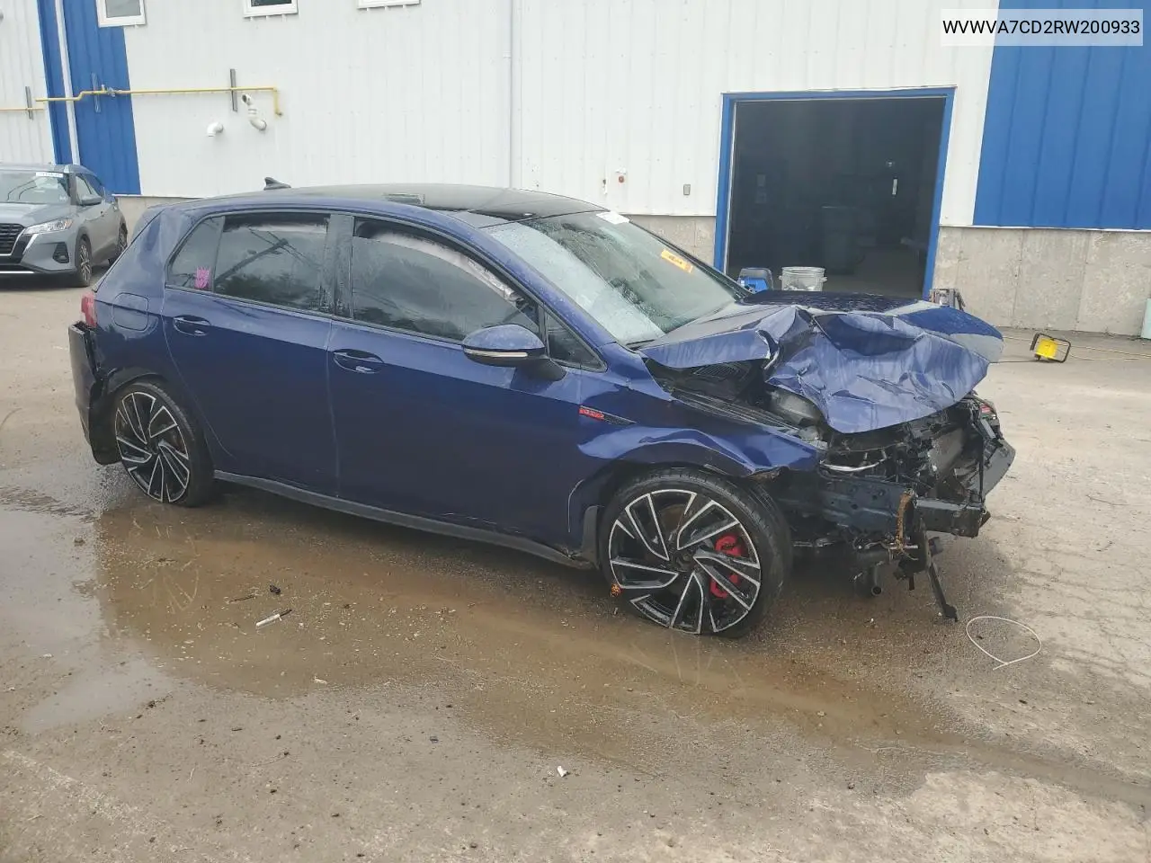 2024 Volkswagen Gti Autobahn VIN: WVWVA7CD2RW200933 Lot: 61070055