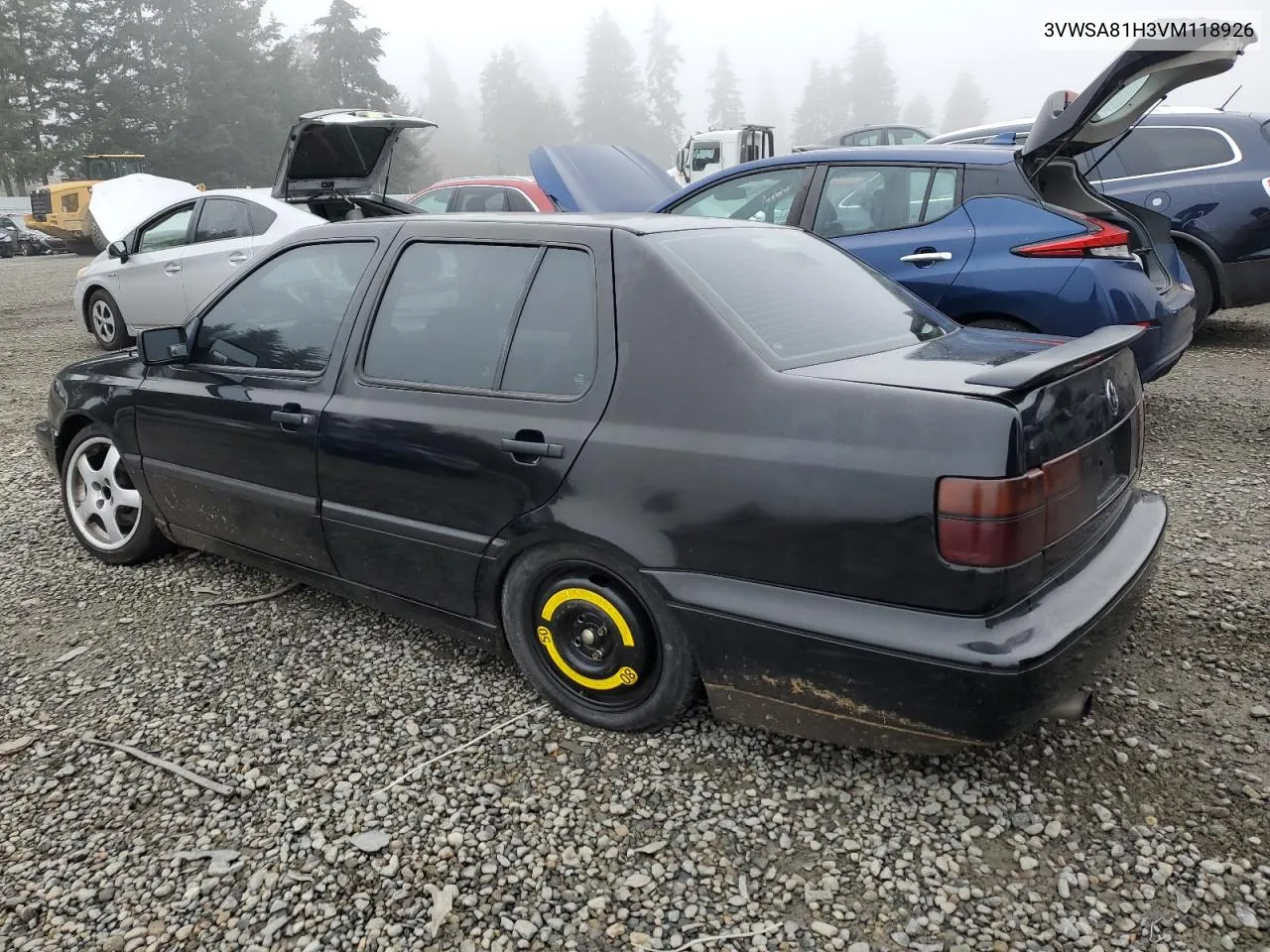 1997 Volkswagen Jetta Gls VIN: 3VWSA81H3VM118926 Lot: 88302575