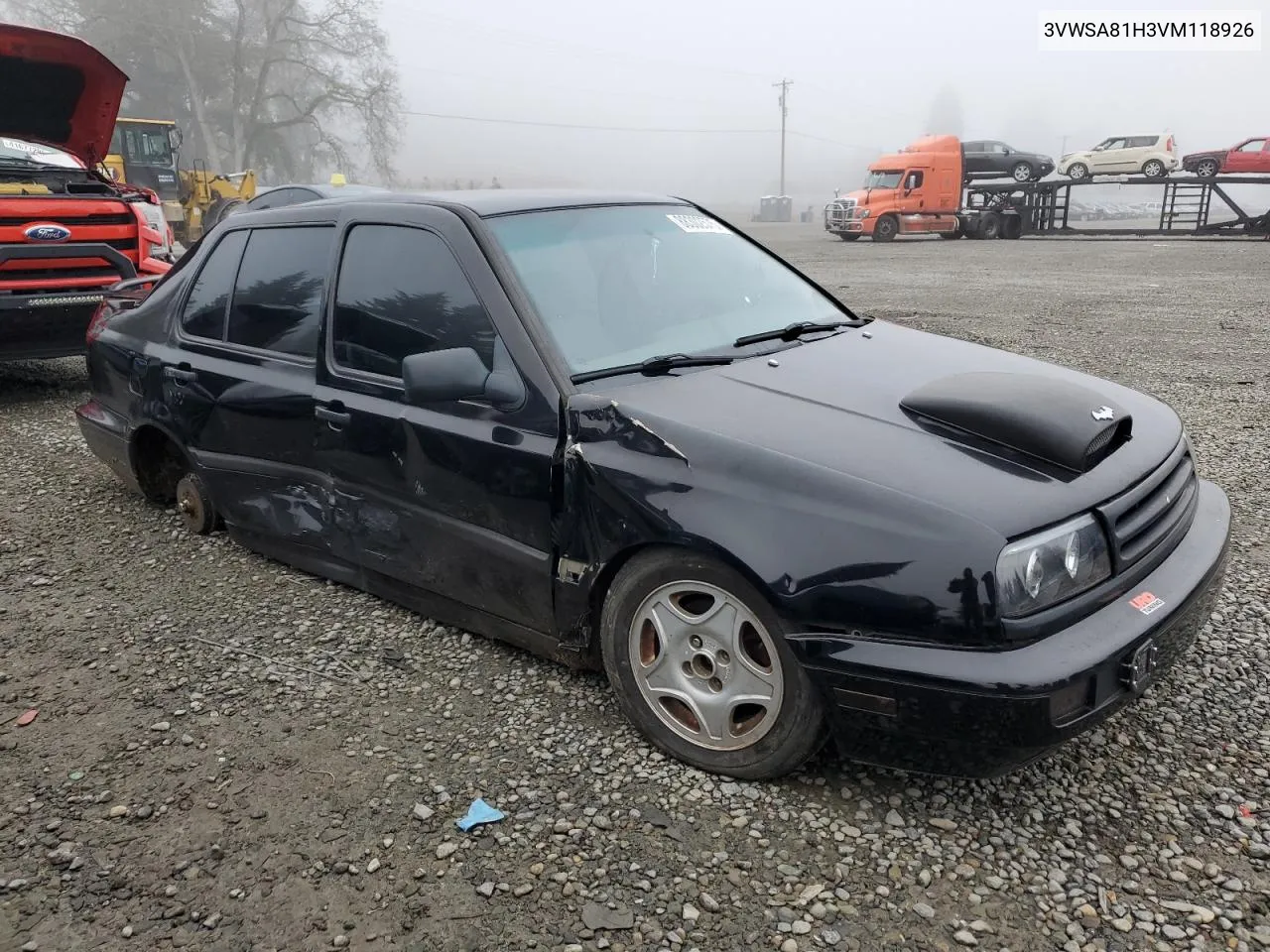 1997 Volkswagen Jetta Gls VIN: 3VWSA81H3VM118926 Lot: 88302575