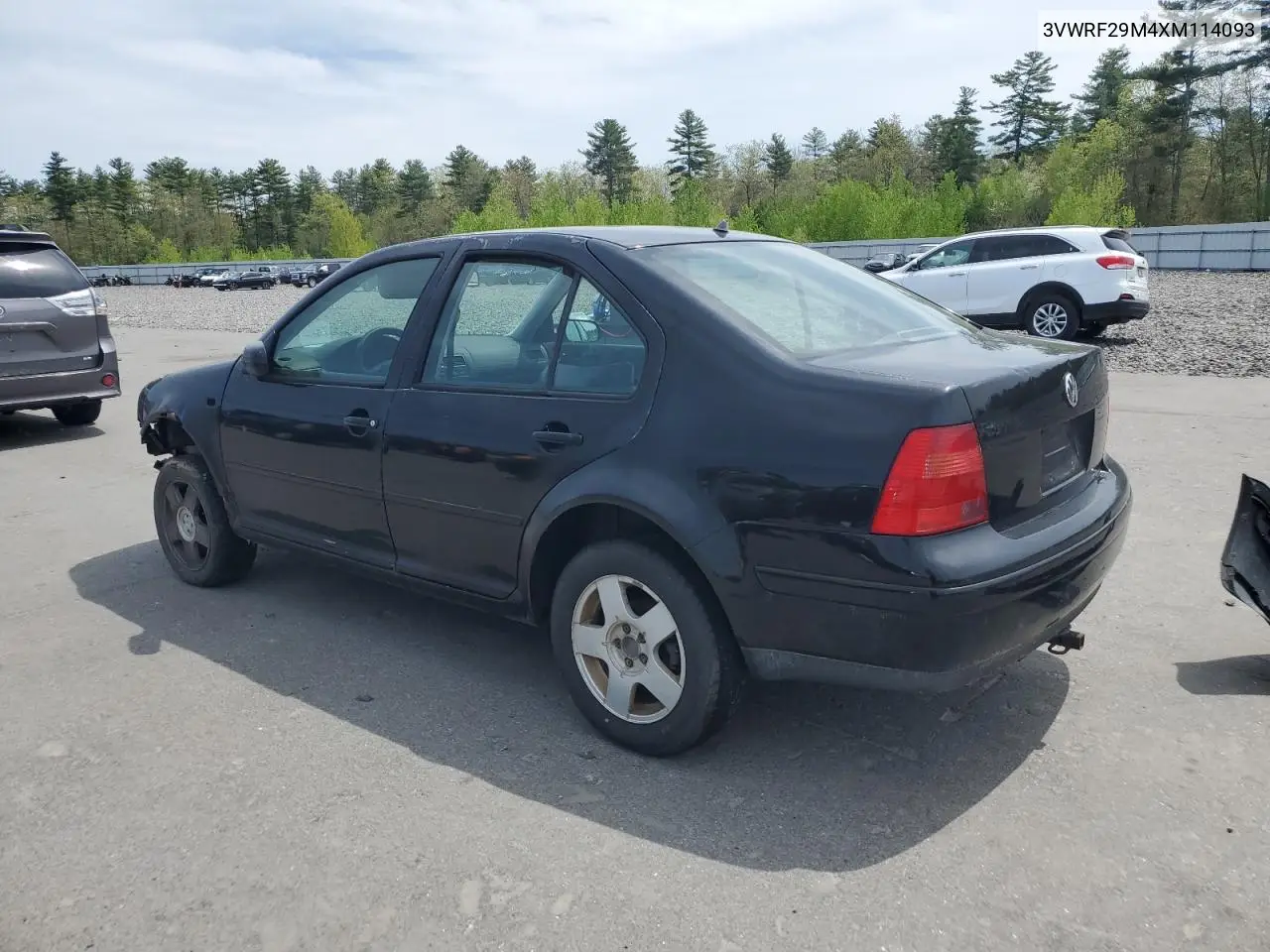 1999 Volkswagen Jetta Gl Tdi VIN: 3VWRF29M4XM114093 Lot: 56586905