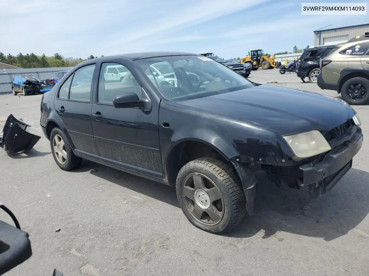 1999 Volkswagen Jetta Gl Tdi VIN: 3VWRF29M4XM114093 Lot: 56586905