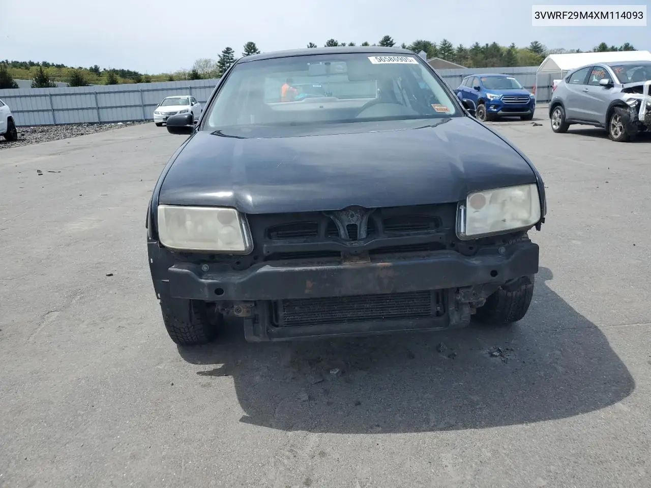 1999 Volkswagen Jetta Gl Tdi VIN: 3VWRF29M4XM114093 Lot: 56586905