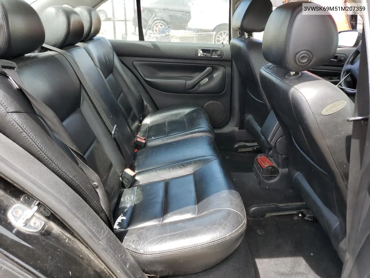 2001 Volkswagen Jetta Gls VIN: 3VWSK69M51M207359 Lot: 63414505