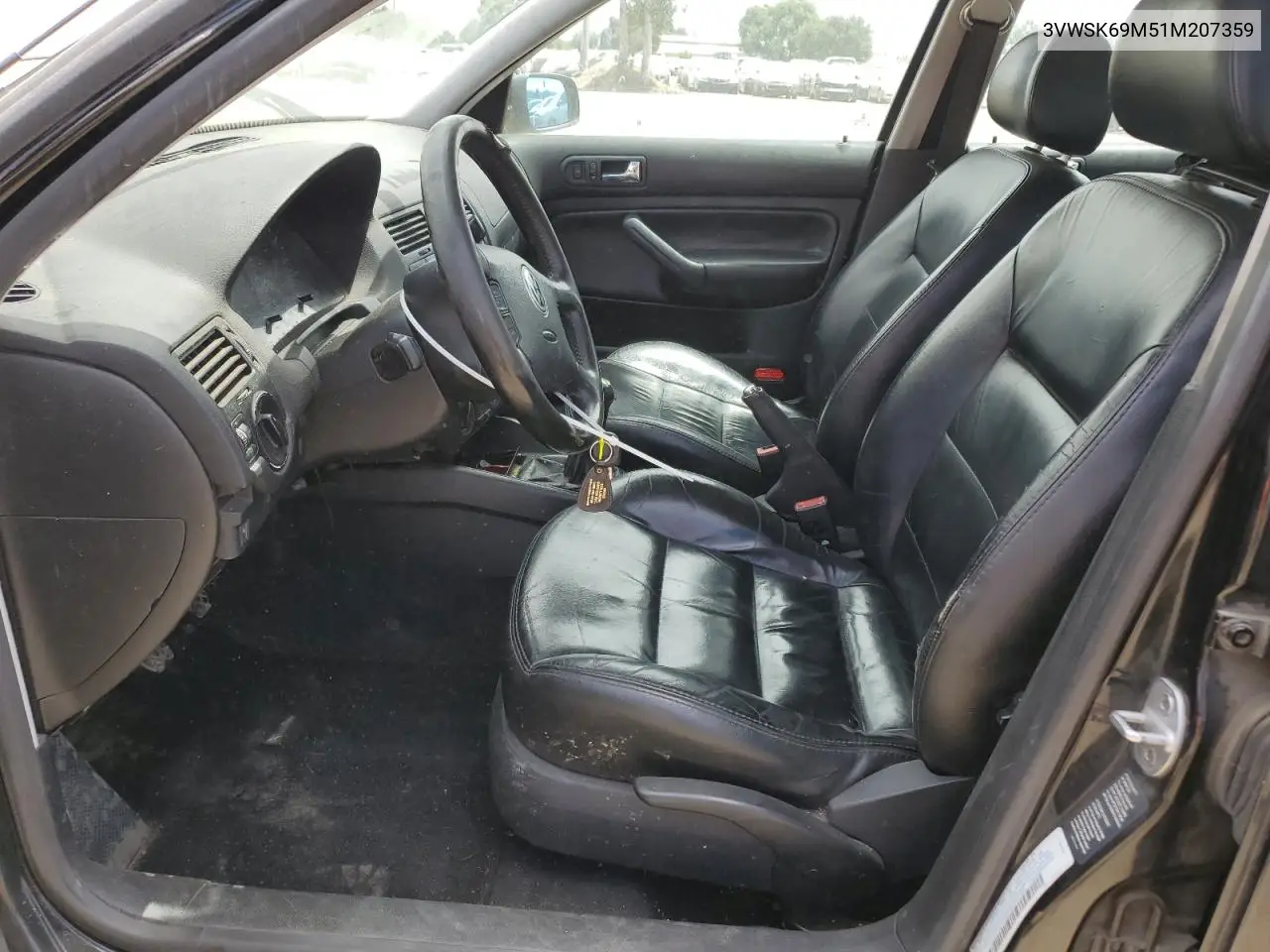 2001 Volkswagen Jetta Gls VIN: 3VWSK69M51M207359 Lot: 63414505