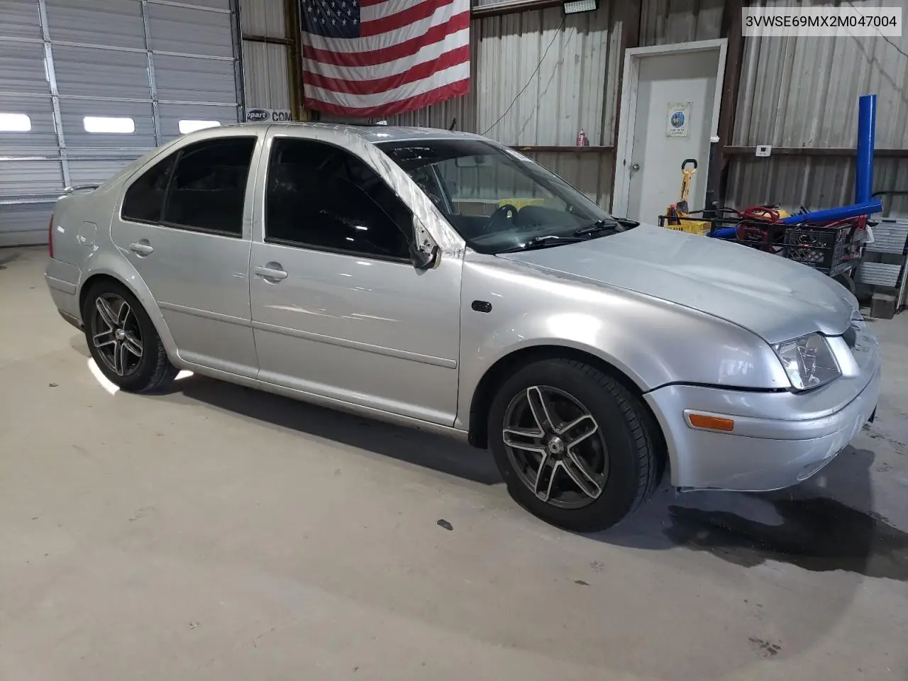 2002 Volkswagen Jetta Gls VIN: 3VWSE69MX2M047004 Lot: 50554215