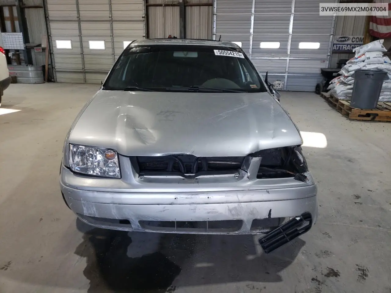 2002 Volkswagen Jetta Gls VIN: 3VWSE69MX2M047004 Lot: 50554215