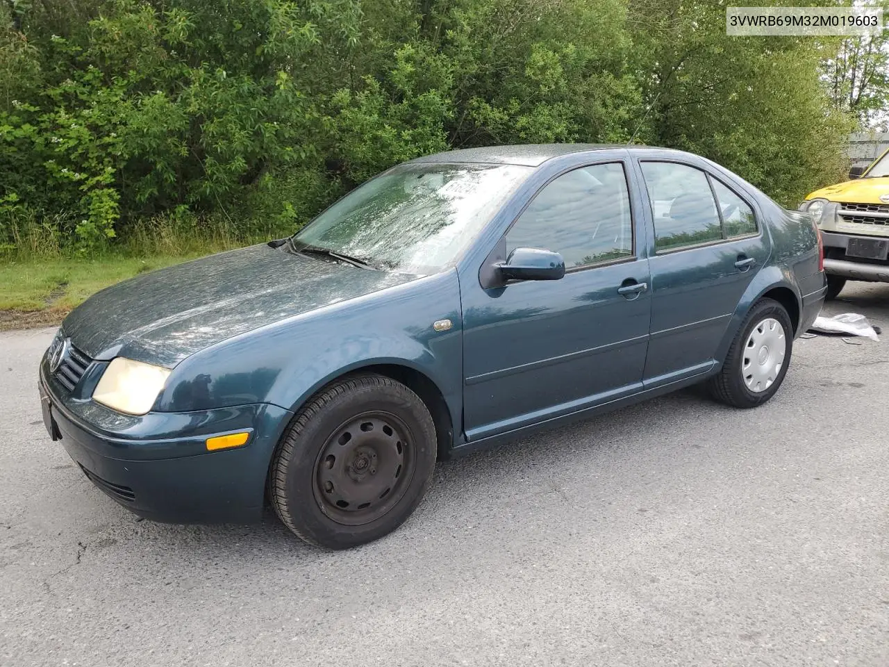 2002 Volkswagen Jetta Gl VIN: 3VWRB69M32M019603 Lot: 61624645